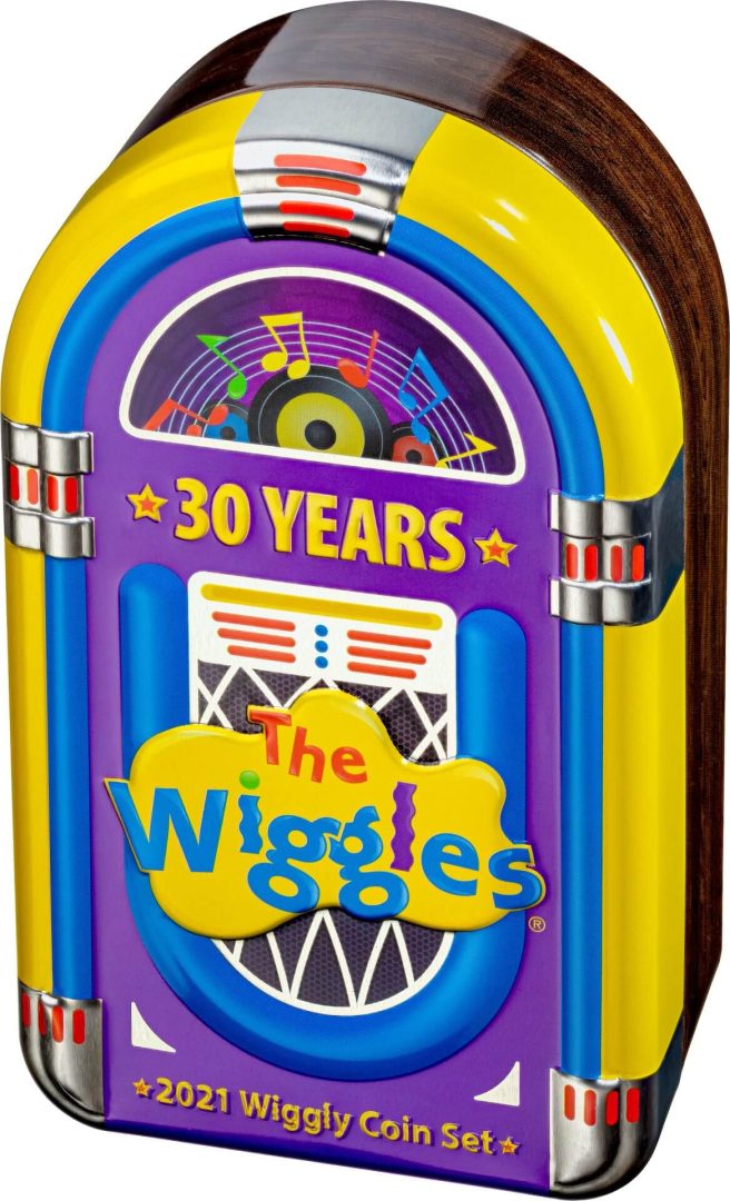10416-2021-30-years-of-the-wiggles-30c-coloured-scalloped-two-coin-set-albr