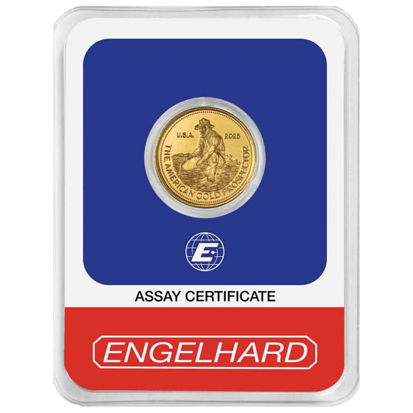 2025 Engelhard Prospector 1/10oz Gold Round