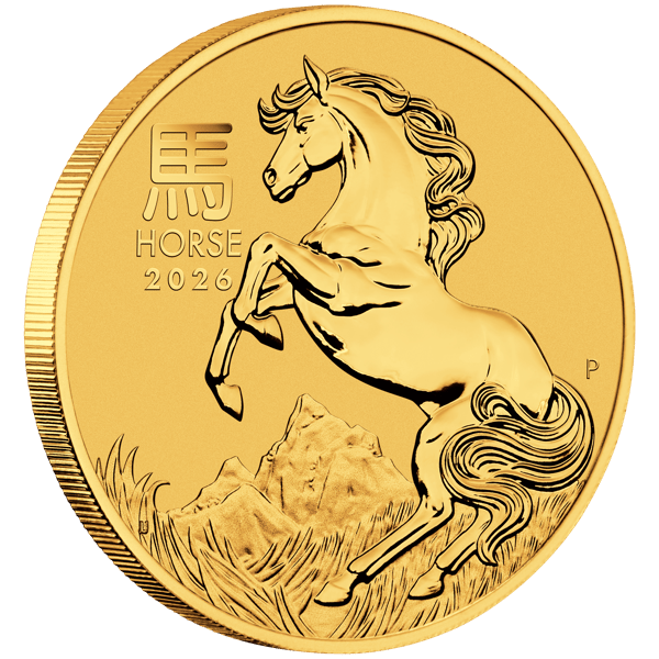 2026 Year of the Horse 1/2oz Gold Coin