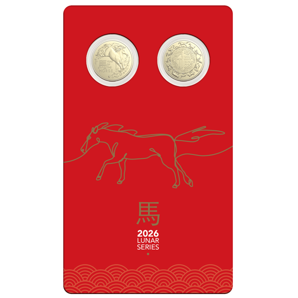 2026 Year of the Horse Uncirculated Coin Set
