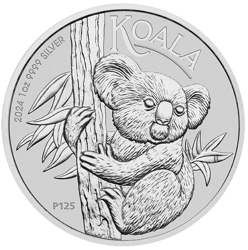 2024 australian koala 1oz. 9999 silver bullion coin