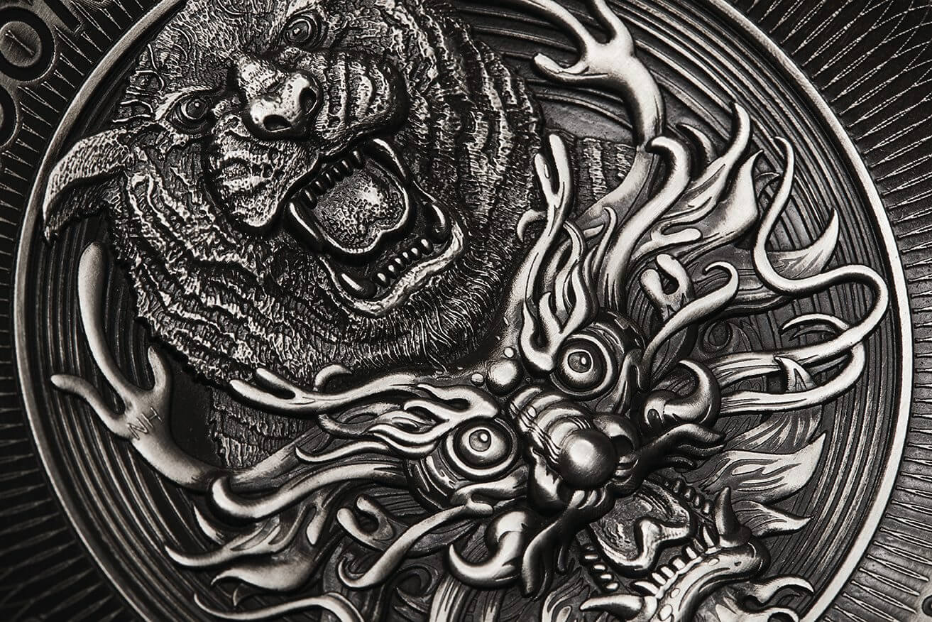 22K90AAA-2022-dragon-and-tiger-2kg-9999-silver-antiqued-high-relief-coin-2-kilo