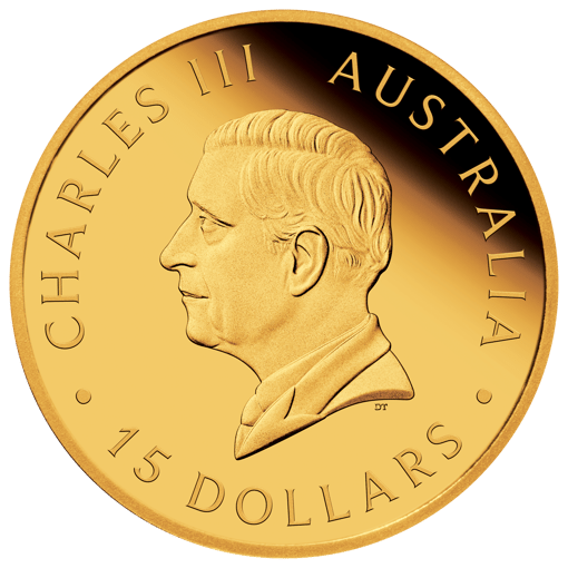 2024 australian kangaroo 1/10oz. 9999 gold proof coin