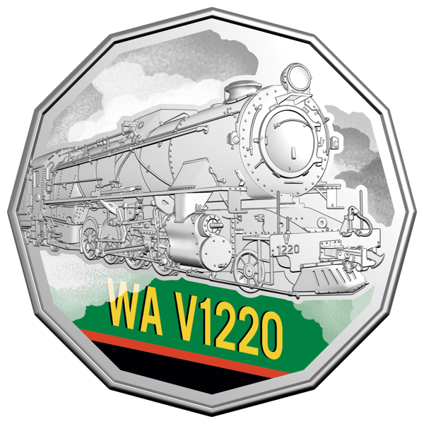 2025 Steam Giants Coloured Seven Coin Collection
