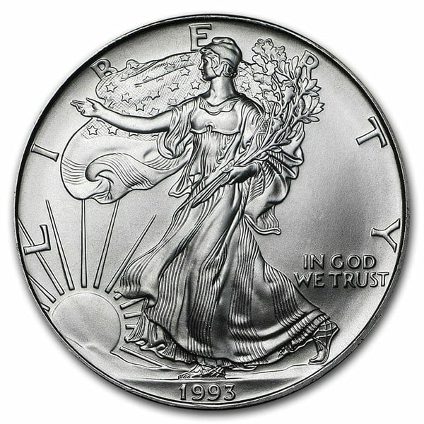 1993WL1ozS-1993-american-eagle-1oz-999-silver-bullion-coin-ase