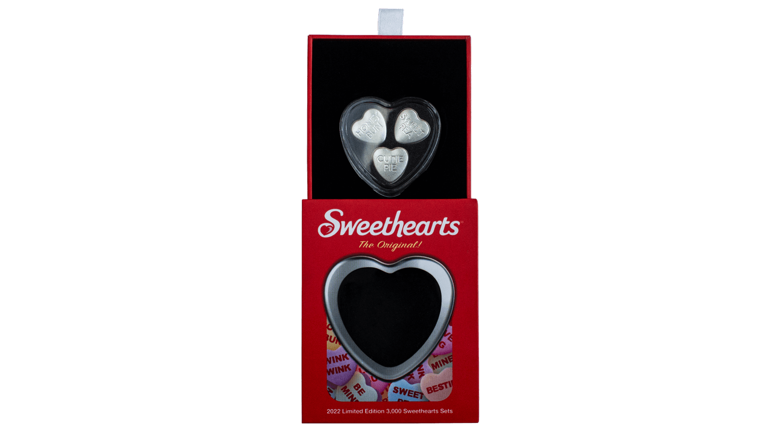 SMKSSWEETHRT30G22-2022-sweethearts-candy-30g-pure-silver-3-hearts-set-3-x-10g-hearts