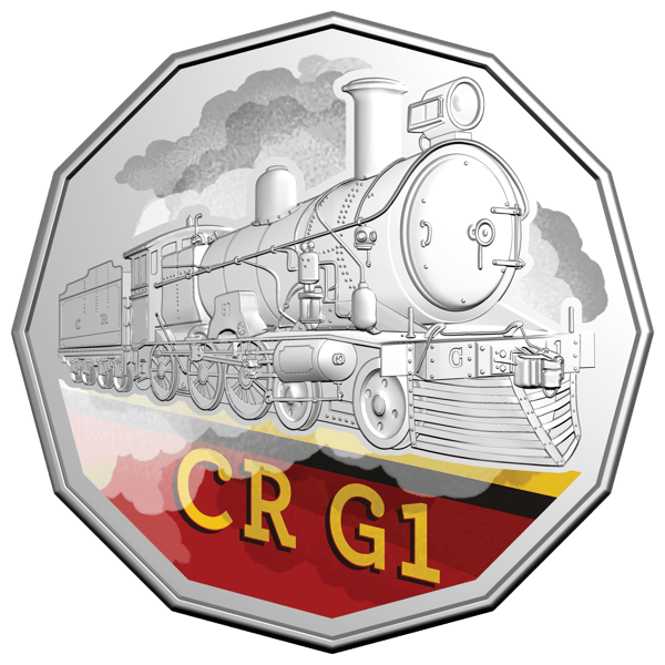 2025 Steam Giants Coloured Seven Coin Collection