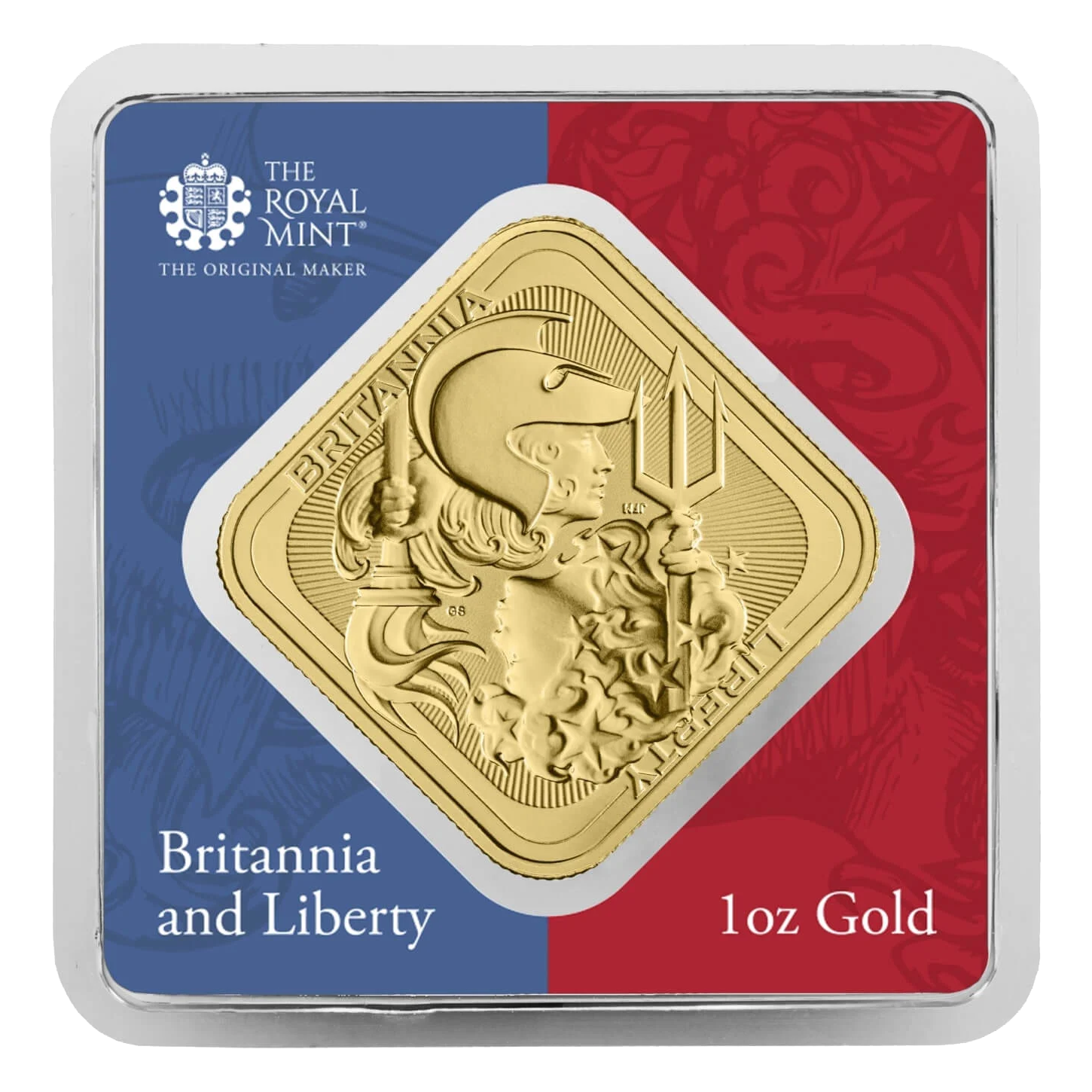 Britannia and Liberty 1oz Gold Bar