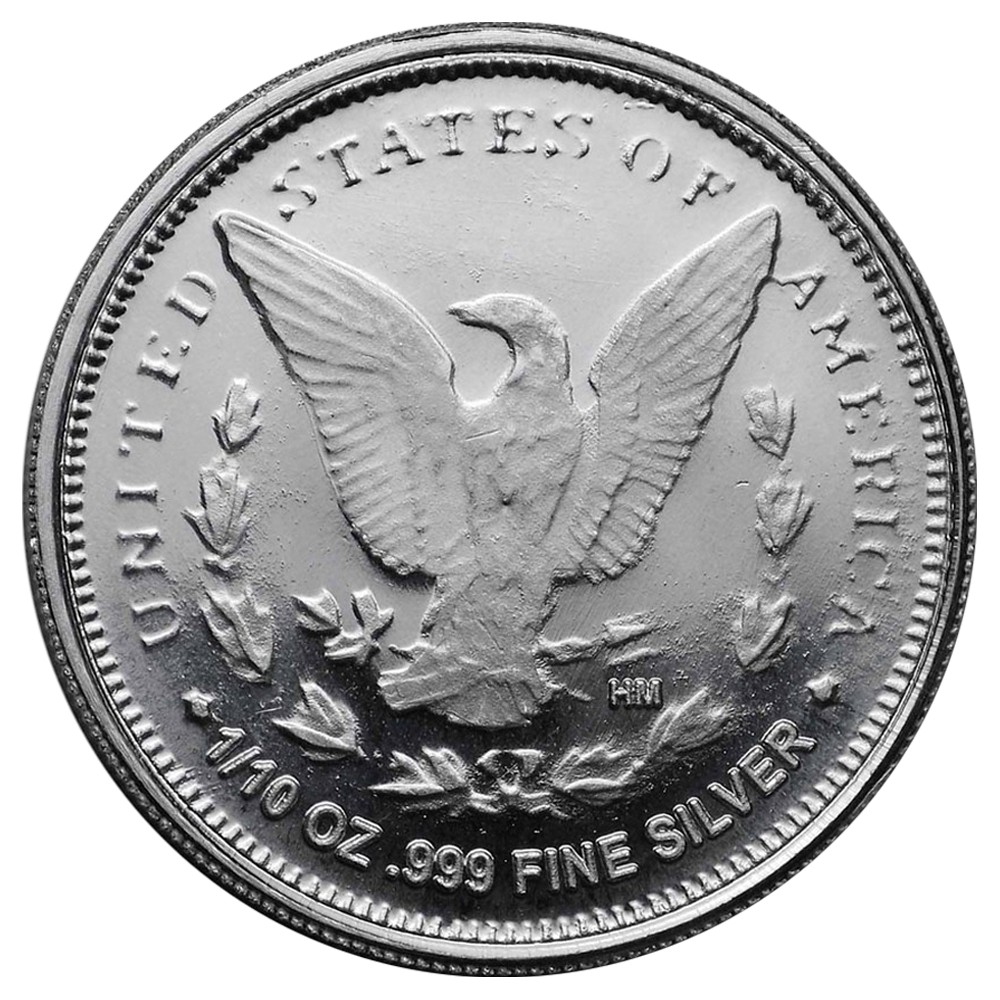 Morgan Dollar 1/10oz Silver Round