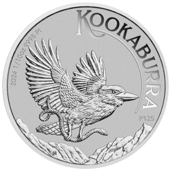 2024 Australian Kookaburra 1/10oz .9995 Platinum Bullion Coin
