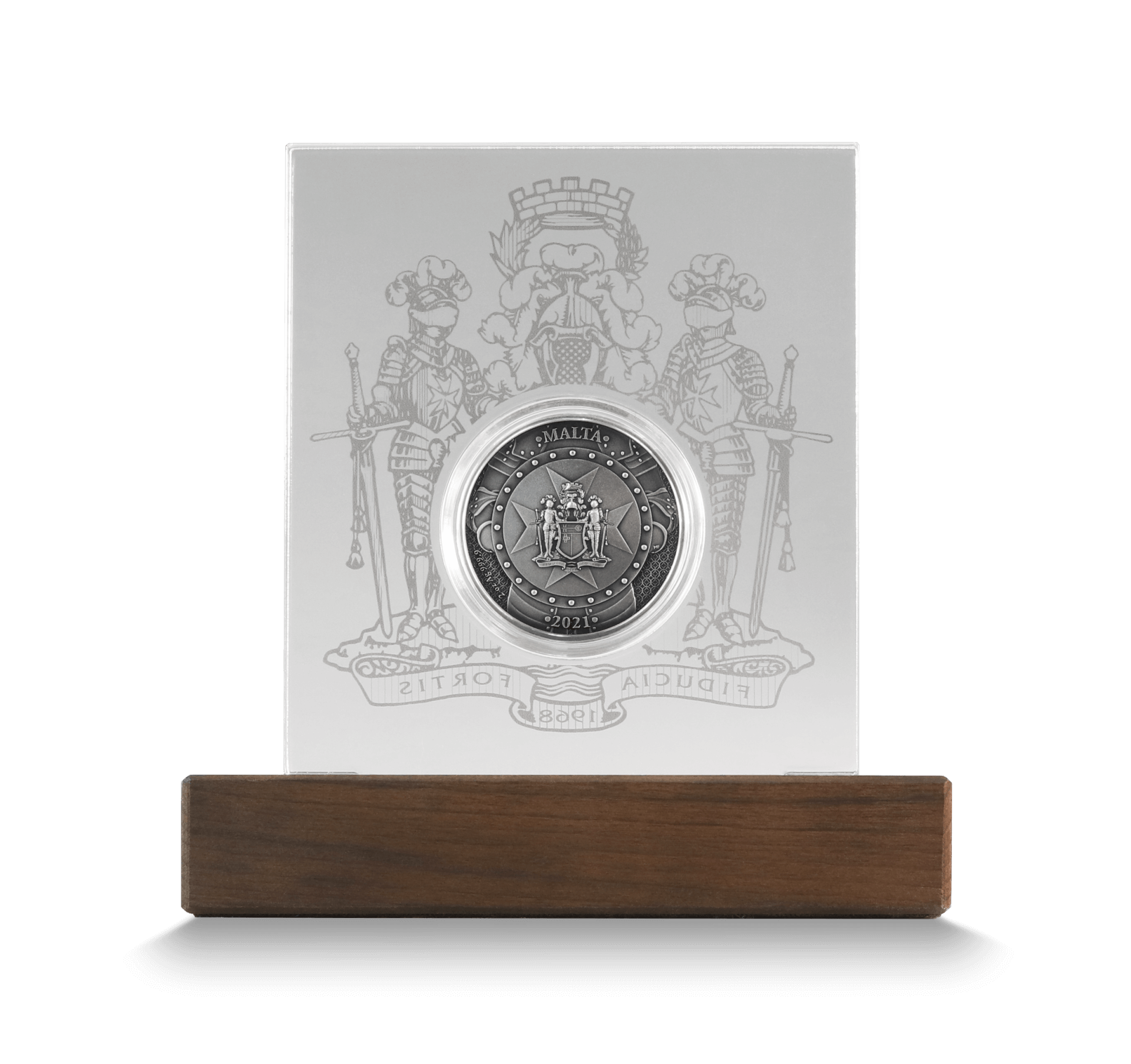 21kotp2ozsac-2021-knights-of-the-past-2oz-antiqued-silver-coin-obverse-display-straight