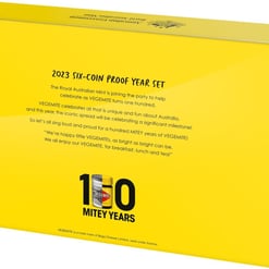 2023 vegemite centenary - 100 years of happy little vegemites proof six coin year set