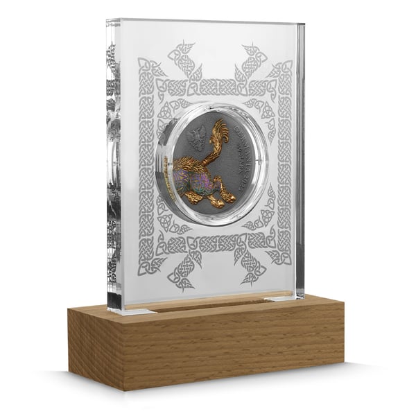 2025 Germania Beasts Gullinbursti 2oz Ultra High Relief Silver Coin