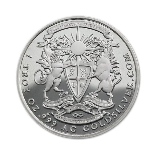 2013 pegasus 1oz. 999 silver bullion coin - modern ancients - goldsilver