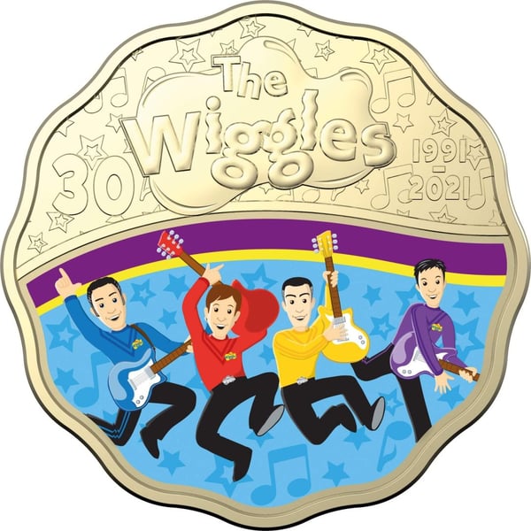 10416-2021-30-years-of-the-wiggles-30c-coloured-scalloped-two-coin-set-albr