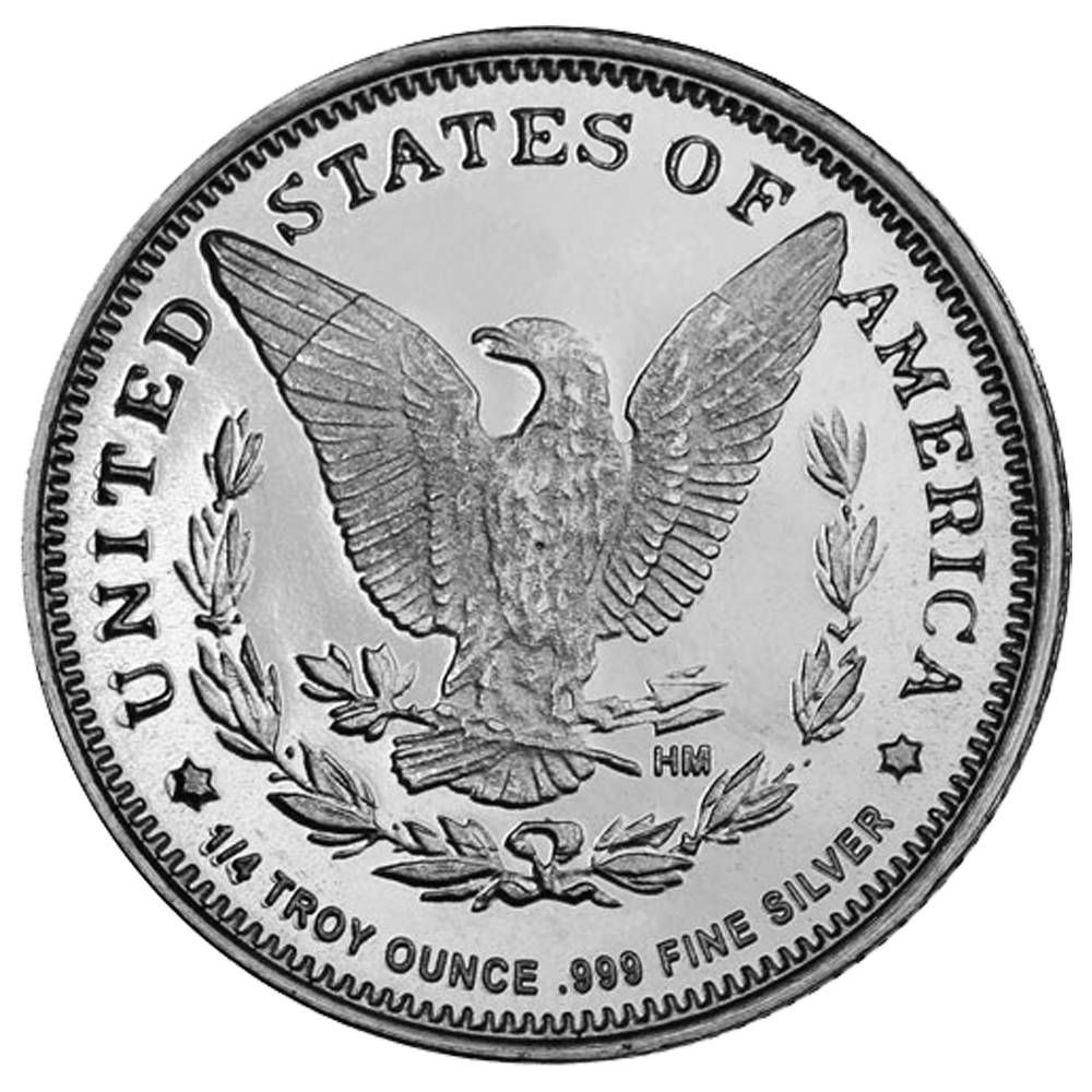 Morgan Dollar 1/4oz Silver Round