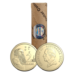 2024 $2 King Charles III Effigy Coin Roll - Premium Roll