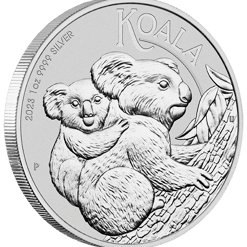 2023 australian koala 1oz. 9999 silver bullion coin