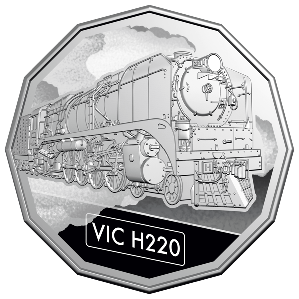 2025 Steam Giants Coloured Seven Coin Collection