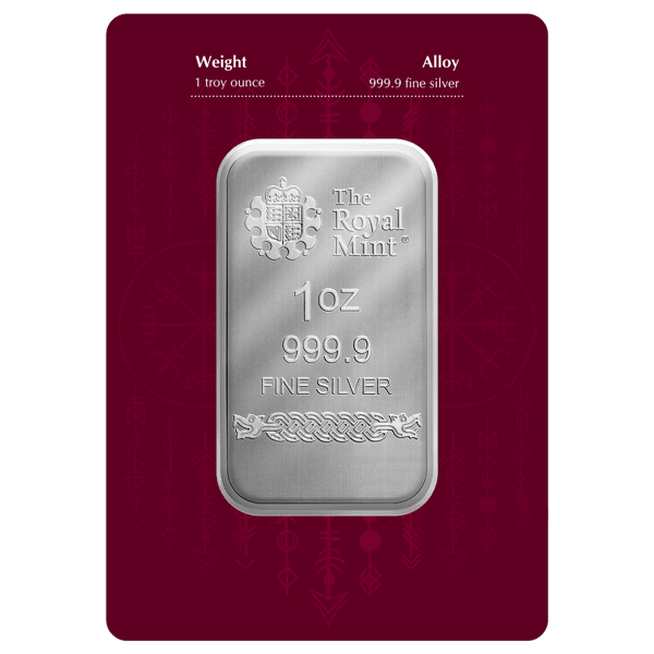 Norse Gods Thor 1oz Silver Bar