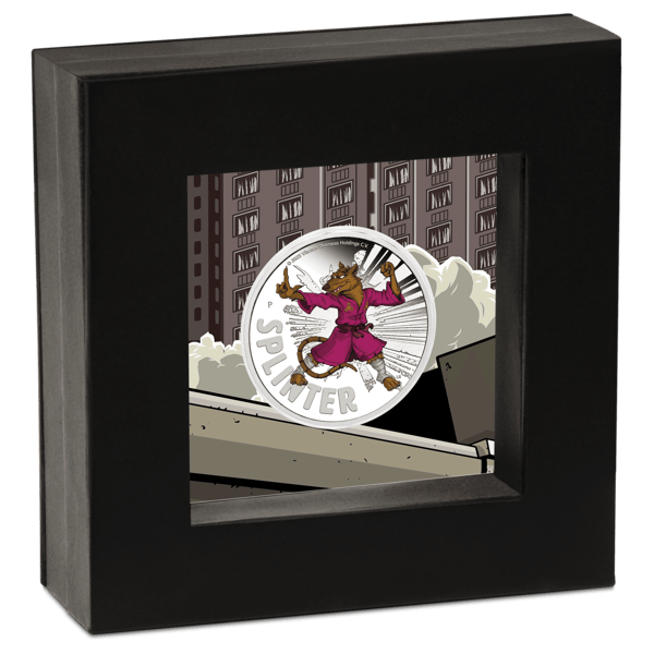 2025 TMNT Splinter 1oz Silver Proof Coin
