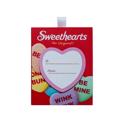 2022 sweethearts candy 30g pure silver 3 hearts set - 3 x 10g hearts