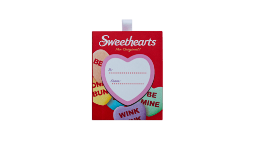 2022 sweethearts candy 30g pure silver 3 hearts set - 3 x 10g hearts