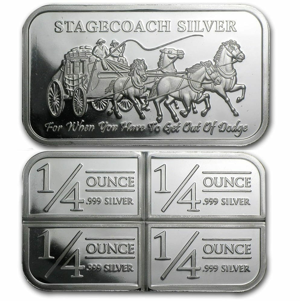 stagecoach-silver-1oz-999-silver-bullion-bar-4-14oz-fractional-northwest-territorial-mint