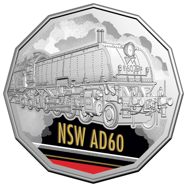 2025 Steam Giants Coloured Seven Coin Collection