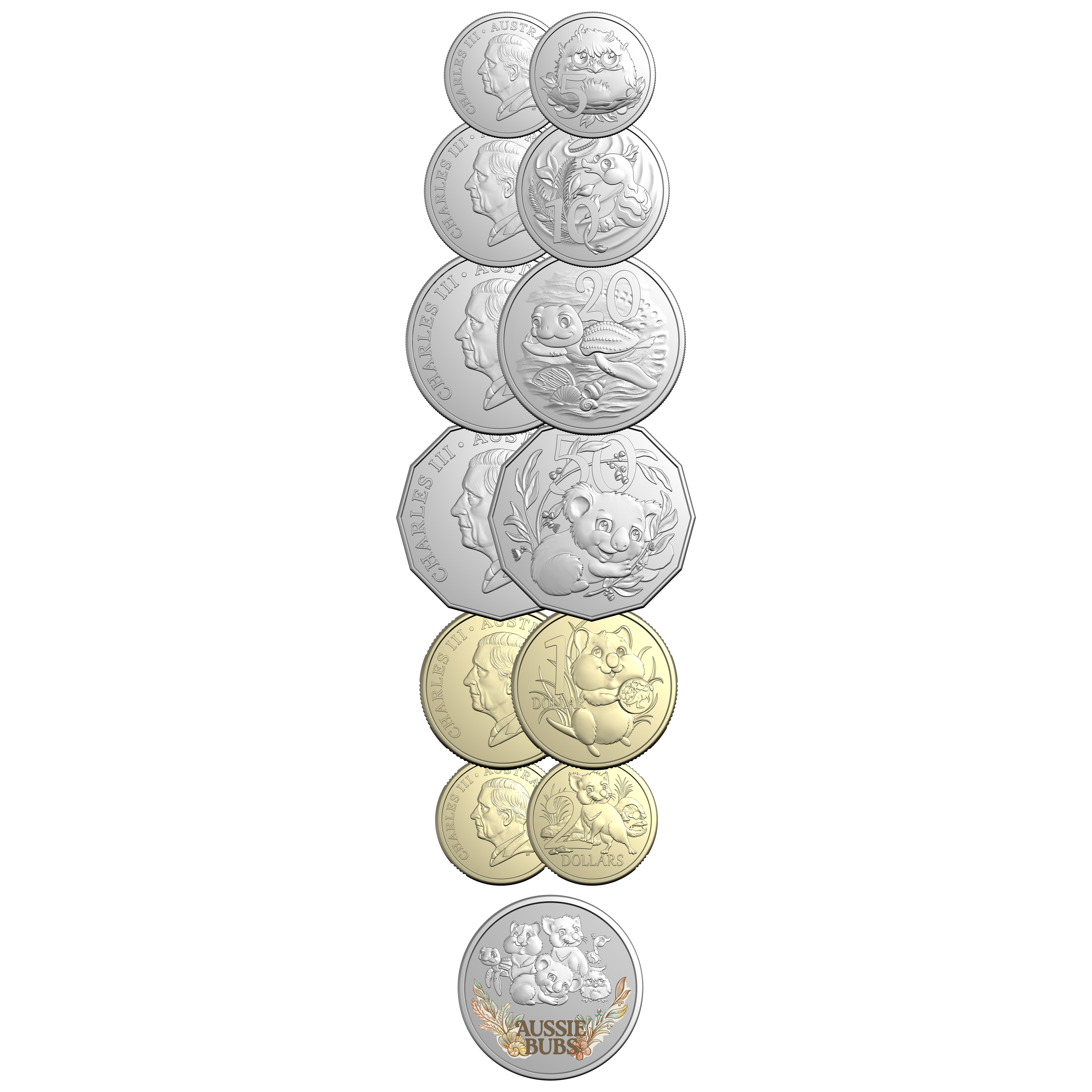 2026 Aussie Bubs Six Coin Uncirculated Baby Year Set