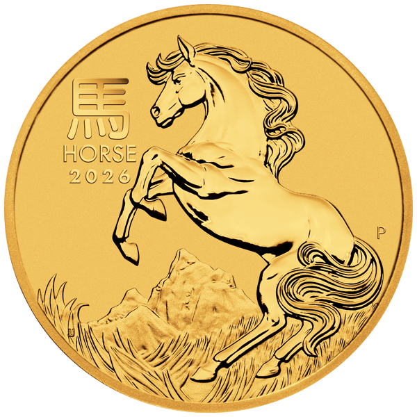 2026 Year of the Horse 1/2oz Gold Coin