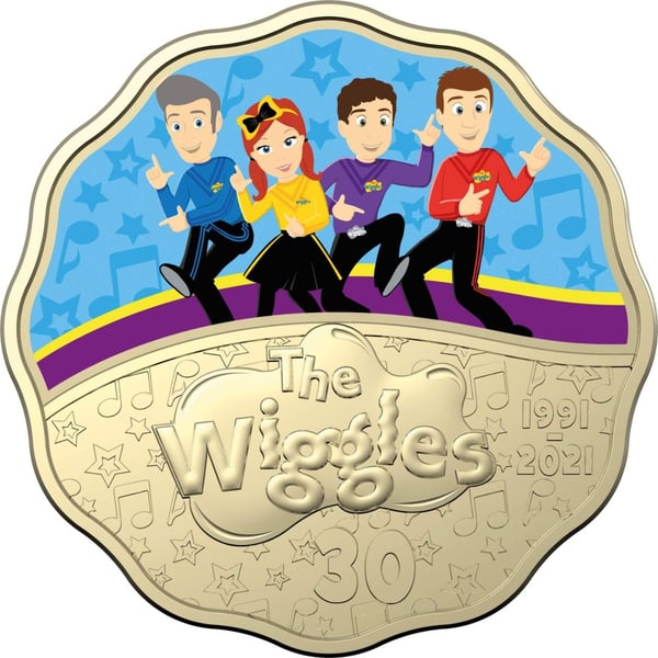 10416-2021-30-years-of-the-wiggles-30c-coloured-scalloped-two-coin-set-albr