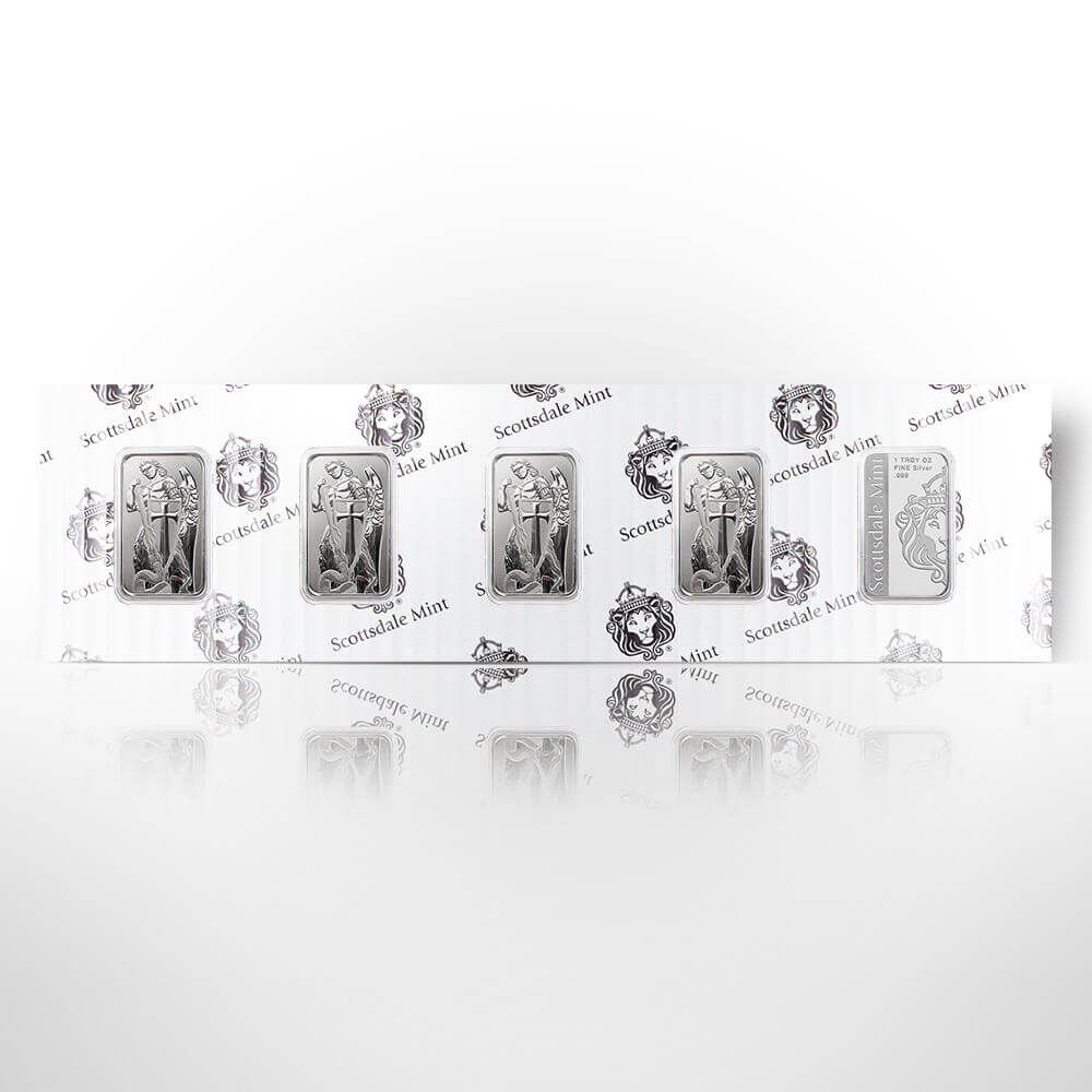 21AAM1OZSB-archangel-michael-1oz-silver-bullion-bar-archangel-michael-1oz-silver-bullion-bar