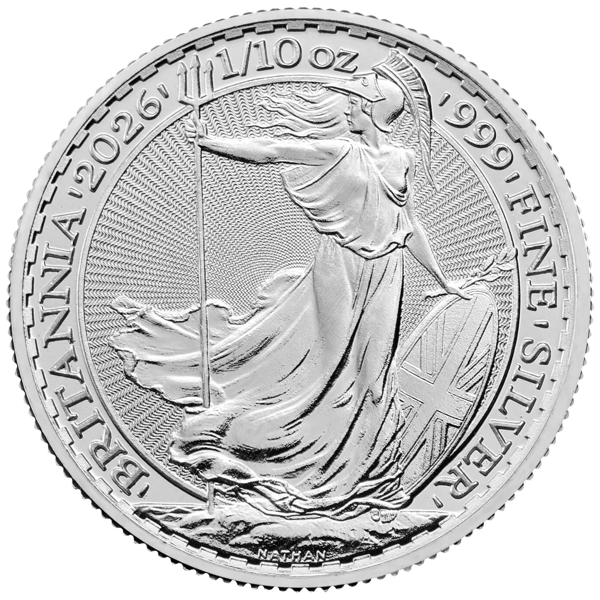 2026 Britannia 1/10oz Silver Coin