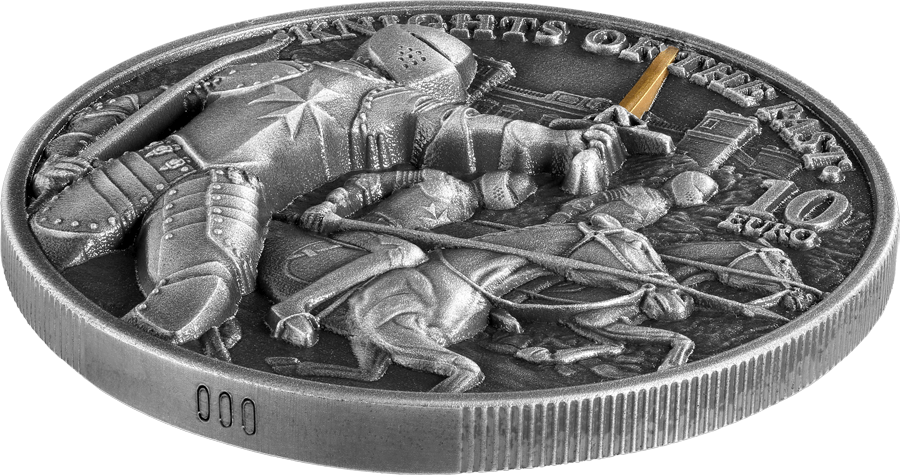 21kotp2ozsac-2021-knights-of-the-past-2oz-antiqued-silver-coin-side-on-