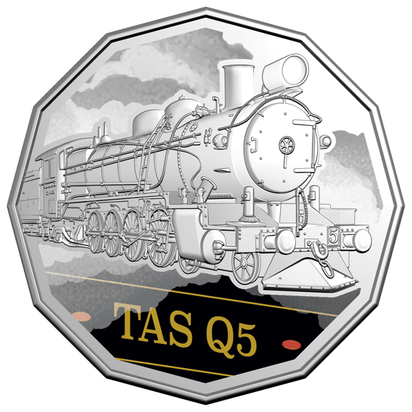 2025 Steam Giants Coloured Seven Coin Collection