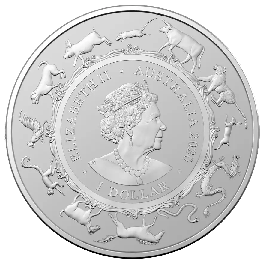 year of the rat 10478-2020-year-of-the-rat-1oz-silver-bullion-coin