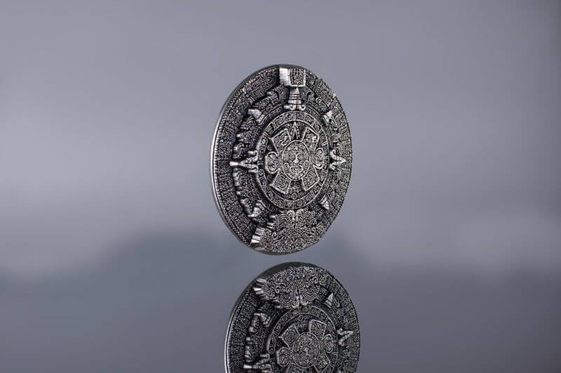 22KMASS2OZ-aztec-sun-stone-2oz-silver-stackable-aztec-sun-stone-2oz-silver-stackable