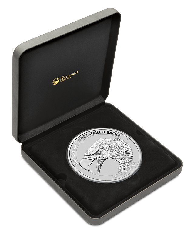 wedge-tailed eagle 22M86BAA-2022-australian-wedge-tailed-eagle-1kg-9999-silver-enhanced-reverse-proof-coin-1-kilo