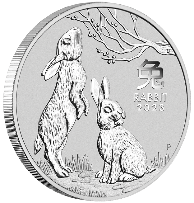 year of the rabbit 3S2306DAAX-2023-year-of-the-rabbit-1oz-silver-bullion-coin