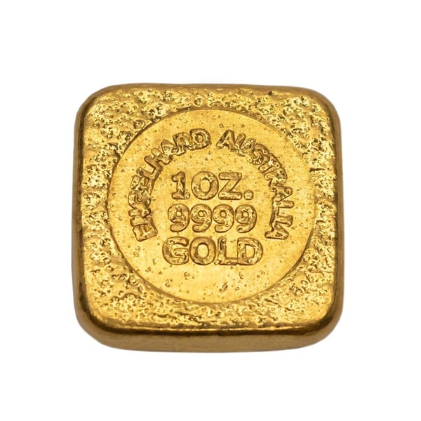 engelhard australia EH1OZSGCBB-engelhard-australia-1oz-9999-gold-cast-bullion-bar