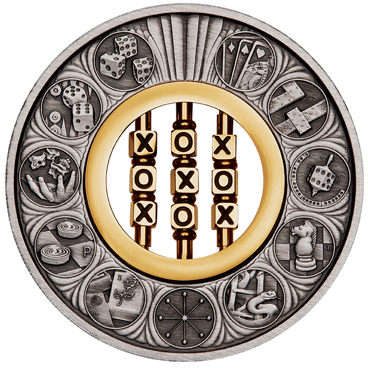 games 22L83AAA-2022-games-through-the-ages-2oz-9999-silver-antiqued-coin