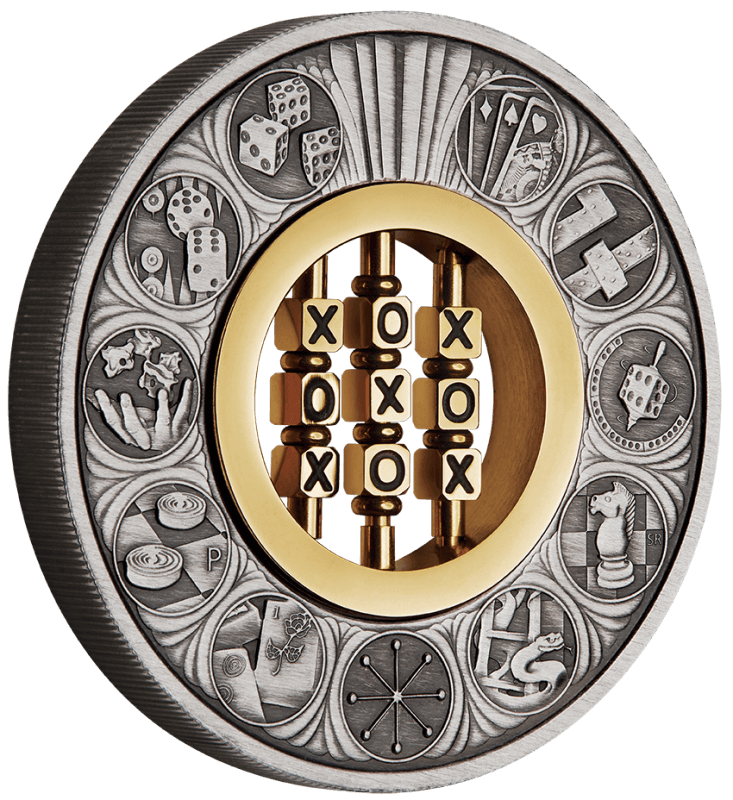 games 22L83AAA-2022-games-through-the-ages-2oz-9999-silver-antiqued-coin