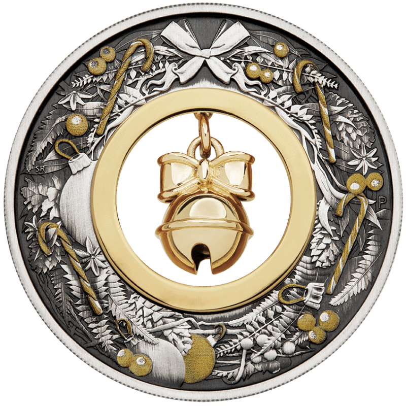 22M37AAA-2022-jingle-bell-christmas-2oz-9999-silver-antiqued-coloured-coin-2022-jingle-bell-christmas-2oz-9999-silver-antiqued-coloured-coin