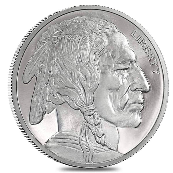 golden state mint buffalo GSMBUFF1OZS-golden-state-mint-buffalo-1oz-999-silver-bullion-round