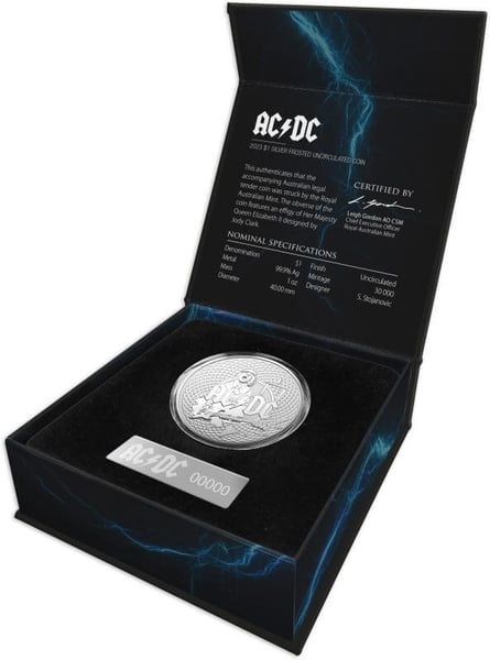 ac/dc 10884-2023-1-acdc-1oz-999-silver-frosted-coin