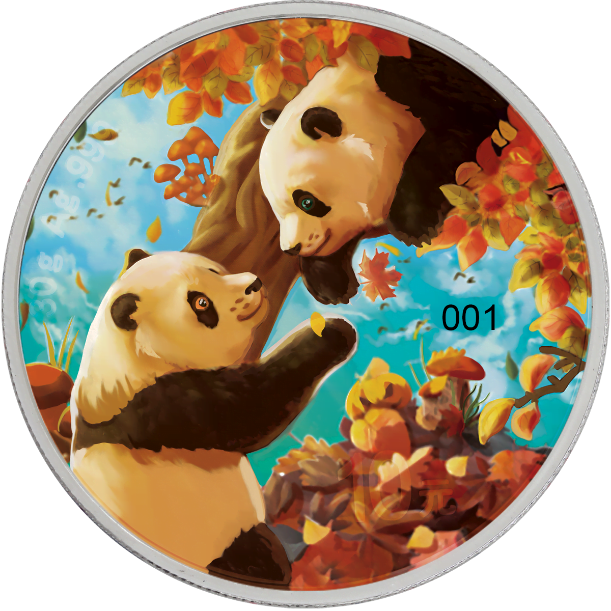 23GMFSPAUTUMN-2023-four-seasons-chinese-panda-30g-silver-coin-autumn-2023-four-seasons-chinese-panda-30g-silver-coin-autumn