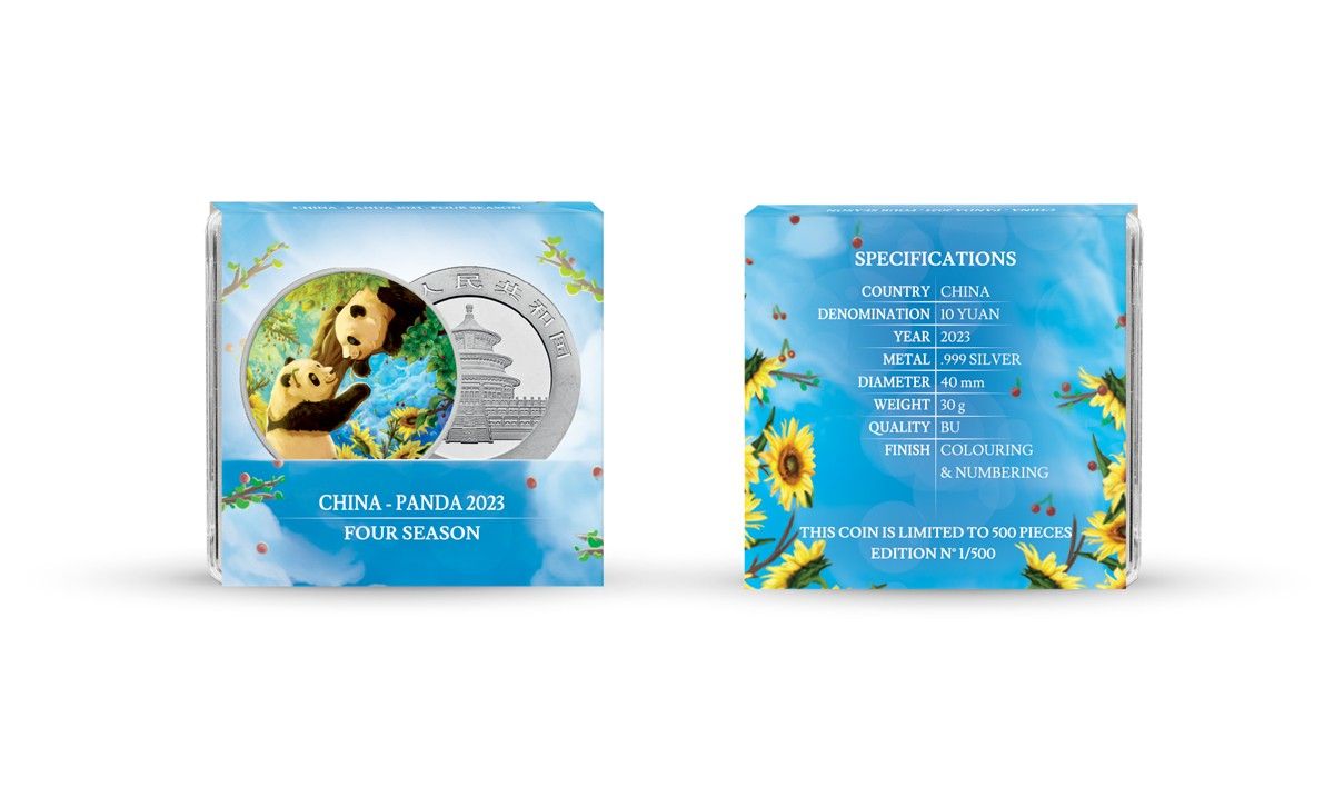 23GMFSPSUMMER-2023-four-seasons-chinese-panda-30g-silver-coin-summer