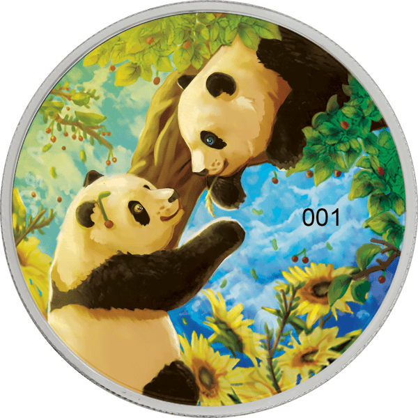 23GMFSPSUMMER-2023-four-seasons-chinese-panda-30g-silver-coin-summer