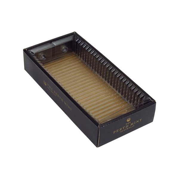 PMGBSTWL-25-count-perth-mint-gold-bar-storage-tray-with-lid-empty